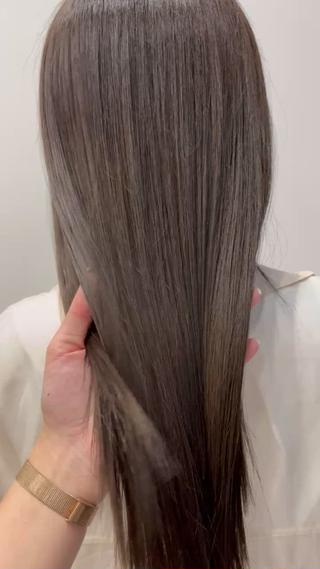 ブリーチ歴3回の髪質改善トリートメント 