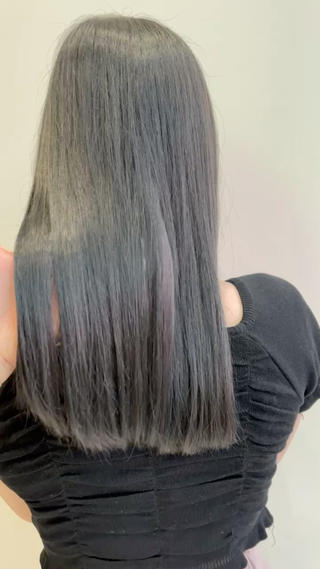 縮毛歴ありの髪質改善トリートメント 