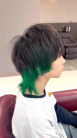 ショート カラー メンズ KEN 🌟のヘアスタイル