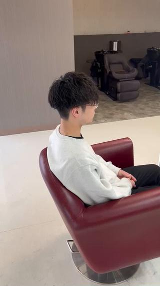 ショート パーマ メンズ KEN 🌟のヘアスタイル