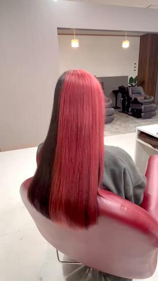 ツートンカラー！
レッドブラック！
そしてブラックレッドインナー！ 