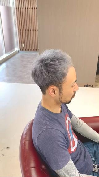 ショート カラー メンズ KEN 🌟のヘアスタイル