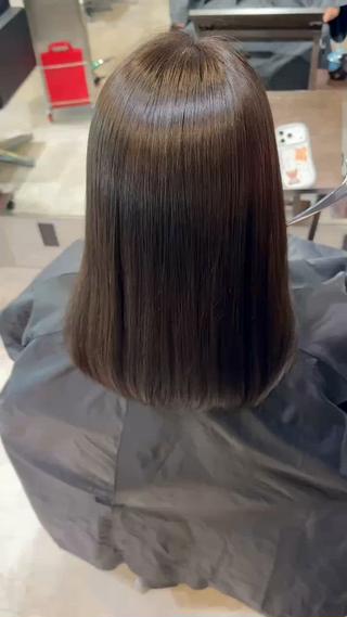 セミロング 京都の美髪職人/ 湯浅瑛太のヘアスタイル