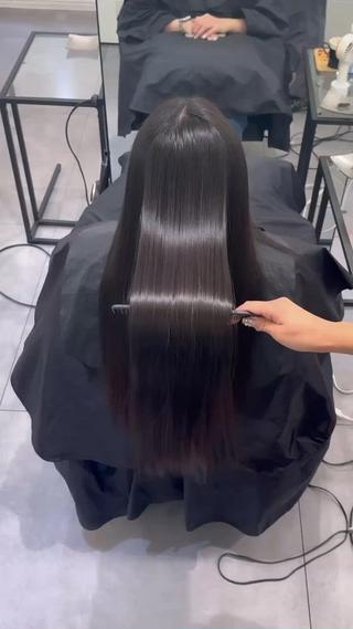 ロング AHNKISM所属・髪質改善/艶カラー HANAのヘアスタイル