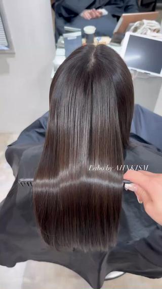 ロング AHNKISM所属・髪質改善/艶カラー HANAのヘアスタイル