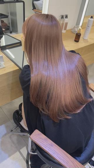 ロング カラー あざと可愛い❤️ 髪質整形💊　輝のヘアスタイル