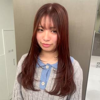 ロング カラー ブリーチ/レイヤー 🌻Mutsumiのヘアスタイル