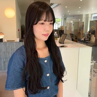 ロング カラー ブリーチ/レイヤー 🌻Mutsumiのヘアスタイル