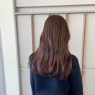 ロング カラー ブリーチ/レイヤー 🌻Mutsumiのヘアスタイル