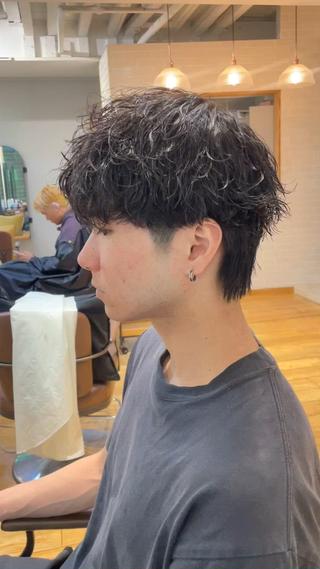パーマ メンズ 鈴木健太郎/パーマ /メンズのヘアスタイル