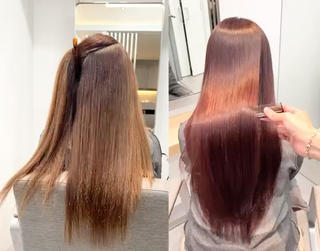 ロング 🫧髪質改善•艶カラ ー特化🫧谷奥甲太のヘアスタイル