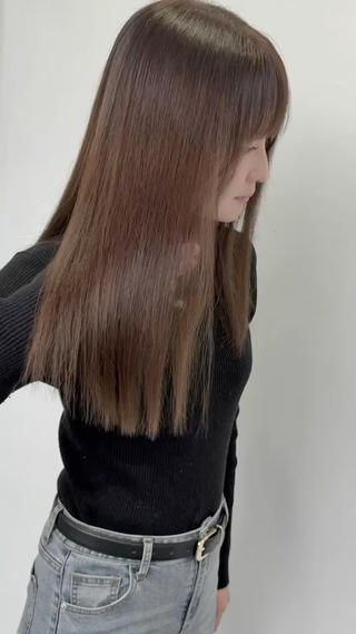 ロング 🌿美髪ツヤ髪× 骨格補正✂︎戸祭　伶のヘアスタイル