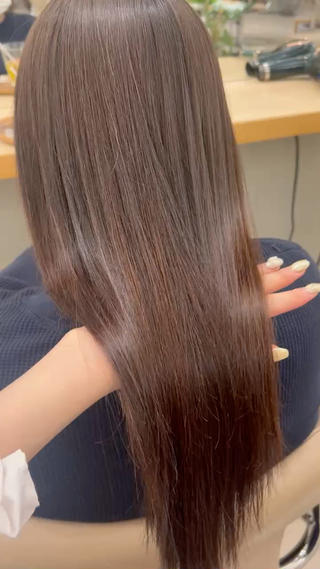 乾かしただけでつやんつやんです 