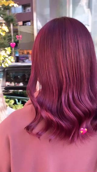 ミディアム カラー GO TODAY 原宿本店所属・似合わせカット得意 💛RENA💛のヘアスタイル