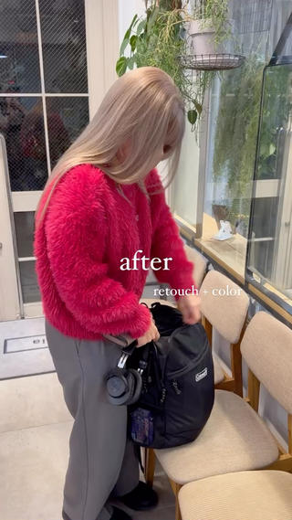 ロング カラー REINA☁️透明感 カラー/ぷつっと♡のヘアスタイル