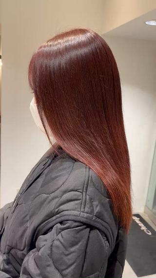 暖色カラー＋高濃度酸素トリートメント 