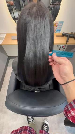 髪質改善ストレート(酸性ストレート)で是非とぅるんとぅるんの美髪楽しみましょう 