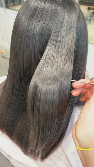 ツヤツヤダメージレス
縮毛矯正
#縮毛矯正 