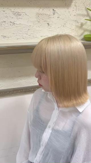 カラー 西村 遼馬のヘアスタイル