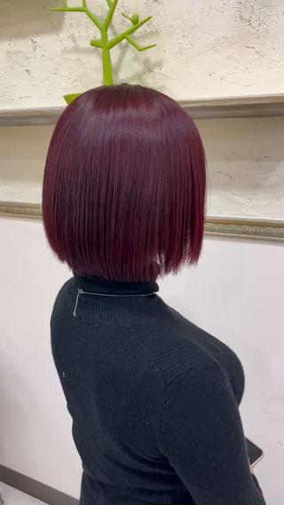 カラー 西村 遼馬のヘアスタイル