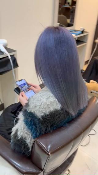 カラー 西村 遼馬のヘアスタイル