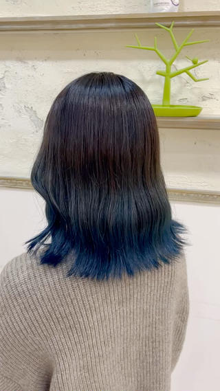 カラー 西村 遼馬のヘアスタイル