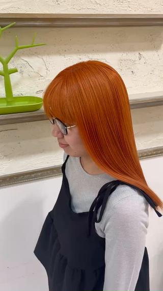 カラー 西村 遼馬のヘアスタイル