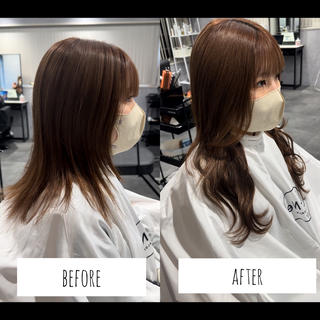 ロング プルエクステ/透明感 カラー✨KAZUKIのヘアスタイル