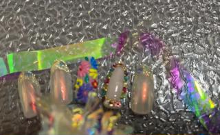 #春ネイル
#オーロラフレンチ
#アイシングネイル
#アイシングフラワー
#うる艶ネイル
#柏ネイルサロン
#母の日ギフト 