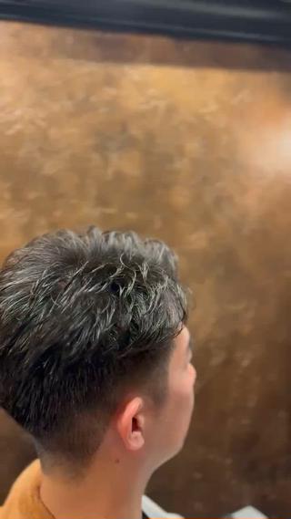 パーマ 銀座shino~灯~HANARE所属・メンズパーマ/ 大須田 倭のヘアスタイル