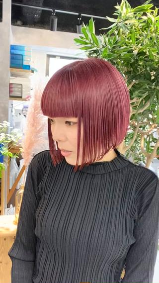 ショート 【.ico】心斎橋/ ウルフ/飛田ゆうきのヘアスタイル