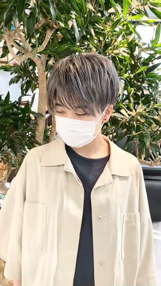 ショート 【.ico】心斎橋/ ウルフ/飛田ゆうきのヘアスタイル