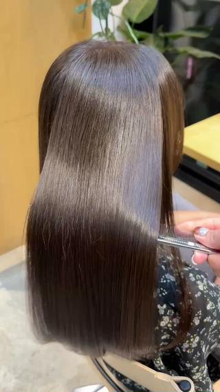 ロング カラー ❣️髪質改善特化❣️ カモアオイのヘアスタイル