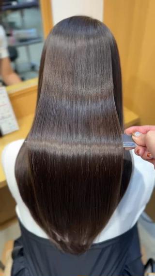 ロング カラー ❣️髪質改善特化❣️ カモアオイのヘアスタイル