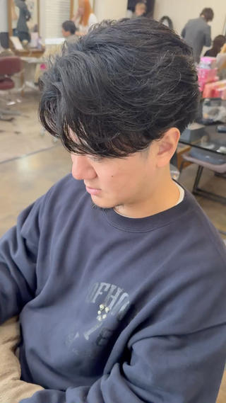 ショート パーマ メンズ The one and only. Shizuoka所属・メンズ特化パーマ 美容師/小泉賢徒のヘアスタイル