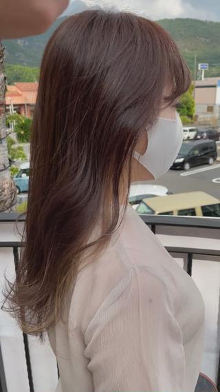 【pink brown】×インナーベージュ

 