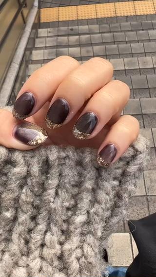 自分のネイルも変更
ネイルと変えると気分上がる 