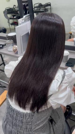 ロング 韓国ヘア/髪質改善/ レイヤー/あおし🐼のヘアスタイル