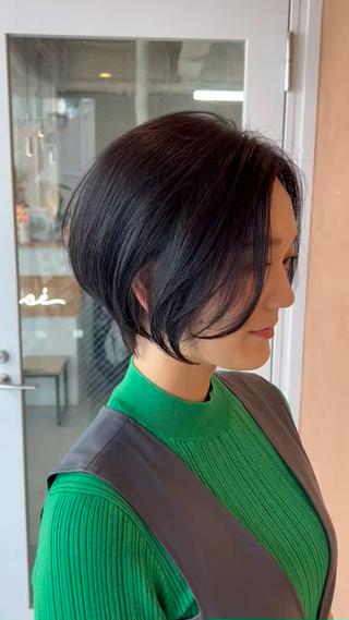 ハンサムショート/ショートボブ/白髪/白髪ぼかし/髪質改善/20代/30代/40代/50代/60代/主婦/TOKIOトリートメント/マンツーマン/刈り上げショート/くびれショート/小顔ショート/大人ショート/コンパクトショート/耳掛けショート/似合わせショー 