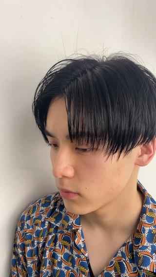 ストレートヘア 