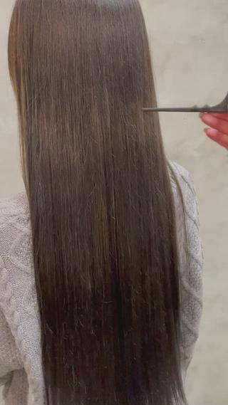 トリートメントで艶々仕上がり
ロング料金なし! 