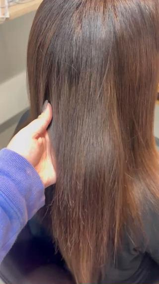 ロング neaf 六本木店所属・六本木🫧パーマ 望月彩音のヘアスタイル