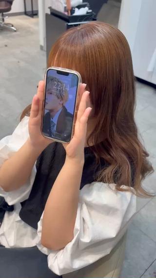 ロング neaf 六本木店所属・六本木🫧パーマ 望月彩音のヘアスタイル