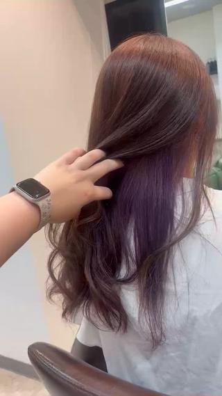 ロング neaf 六本木店所属・六本木🫧パーマ 望月彩音のヘアスタイル