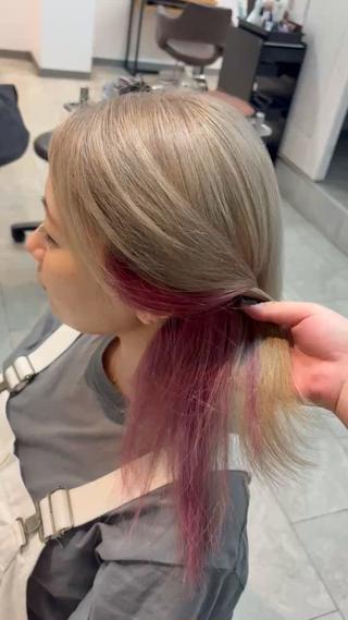 ミルクティーベージュ
インナーピンク 