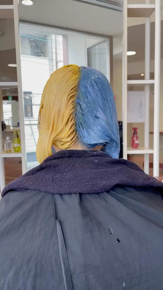 ミディアム カラー 髪質改善美容師 🪽YOSSYのヘアスタイル