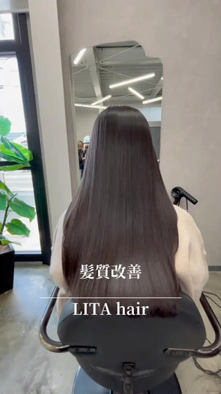 ロング LITA hair所属・鄭 弘志のヘアスタイル