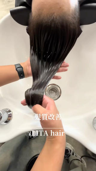 セミロング LITA hair所属・鄭 弘志のヘアスタイル