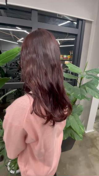 セミロング LITA hair所属・鄭 弘志のヘアスタイル