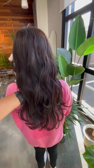 ロング カラー LITA hair所属・鄭 弘志のヘアスタイル